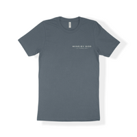 Unisex Steel Blue T Shirt